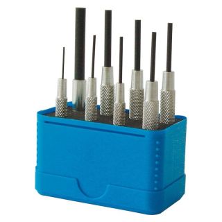 Set dornuri cilindrice Forum, manson ghidare, 0.9-5.9mm, 8 piese