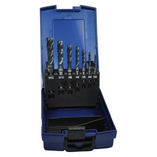 Set tarozi de masina Forum, tratat cu abur, HSS-E DIN371C/DIN376C, gauri infundate, M3-M12