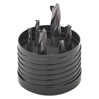 Set freze cilindrice Forum, carbura TiAlN, 6 piese