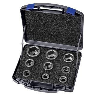Set de chei tubulare hexagonale 3/4" 11 piese ASW
