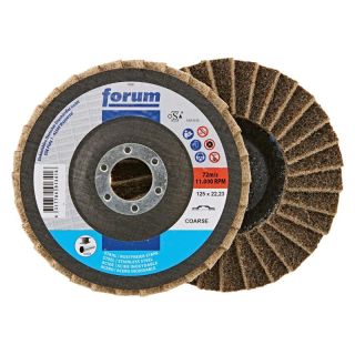Disc lamelar slefuire multi-material Forum, 125x22.23mm, granulatie grosier