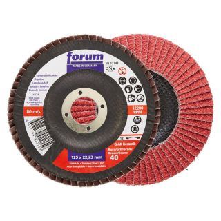 Disc lamelar slefuire multi-material Forum, 125x22.23mm, G40