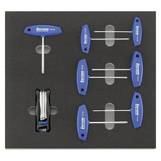 Modul 2/3, chei Torx cu maner T, set 8 buc, Forum