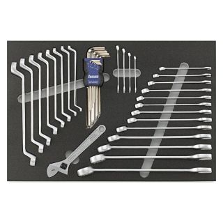 Modul 3/3, chei combinate, chei e reglabila, chei hexag forma L, set 27 buc, Forum