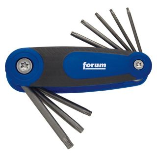 Set chei torx in L Forum, TX9-T40, 8 piese