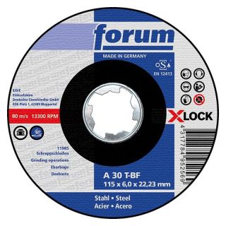 Disc polizare otel Forum, X-Lock, 115x22.23x6mm