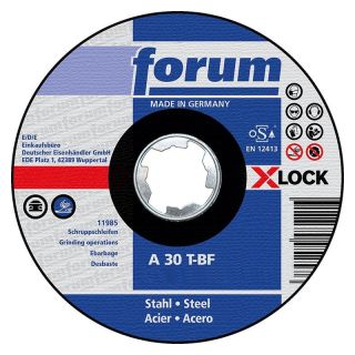 Disc polizare otel Forum, X-Lock, 125x22.23x6mm