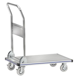 Carucior aluminiu Fetra 3120, 150kg cu maner rabatabil 740x480