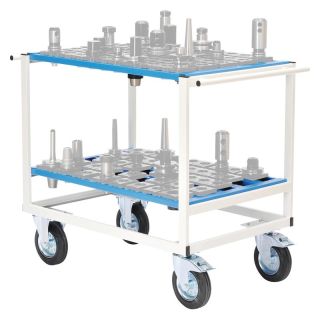 Carucior pentru scule CNC Bedrunka+Hirth 400kg 950x665x950mm 2 polite