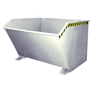 Container basculant Bauer Sudlohn GU 2000L zincat