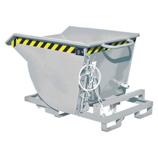 Container basculant cu sita si robinet Bauer Sudlohn SKM 30L zincat