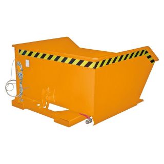 Container basculant cu sita si robinet Bauer Sudlohn SGU 750L RAL2000