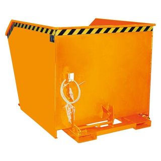 Container basculant cu sita si robinet Bauer Sudlohn SGU 1500L RAL2000