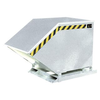 Container basculant cu sita si robinet Bauer Sudlohn SKK 600L zincat