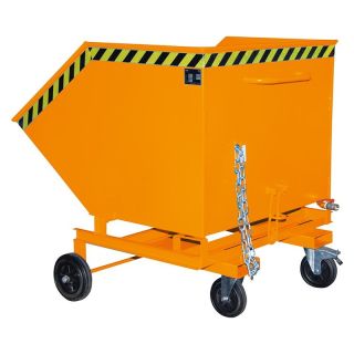 Container basculant cu sita si robinet Bauer Sudlohn SKW-ET 1000L RAL 2000