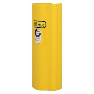 Protectie picioare rafturi D-Flexx Alfa 400x100/125mm galbena