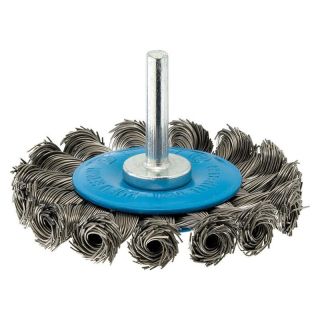 Perie disc Forum, fir rasucit otel 0.2mm, 75mm