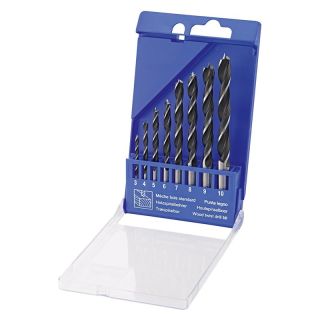Set burghie pentru lemn Forum, 3-10mm, 8 piese
