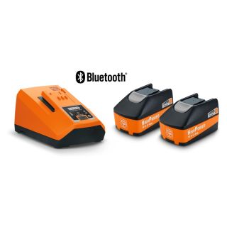 Set 2 acumulatori Fein HighPower 18V 5.2Ah si incarcator ALG 80 BC