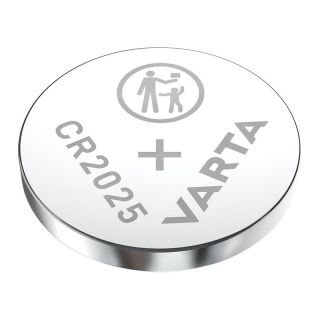 Baterie Lithium CR 2025, 3.0V, 157 mAh, blister de 5 buc, VARTA