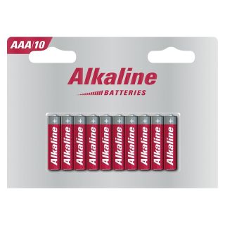 Baterii Alcaline Micro AAA, blister de 10