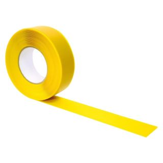 Banda pentru marcare podea Dancop 50x0.16mm, 33m, galbena, 5 bucati