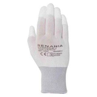 Manusi textile Renania BEST P, alb, mas. 6