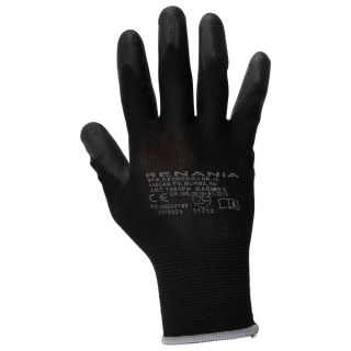 Manusi textile Renaina Sensor Black, negru, masura 10